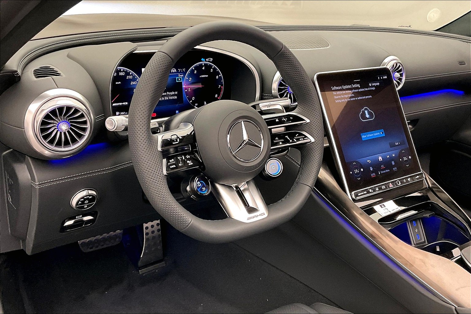 New 2025 Mercedes-Benz SL 55 AMG Roadster Convertible in